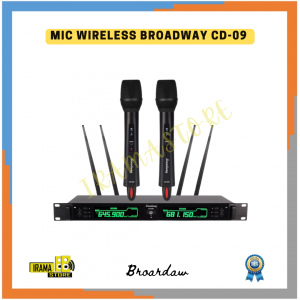 Mic Wireless True Diversity Broadway CD-09